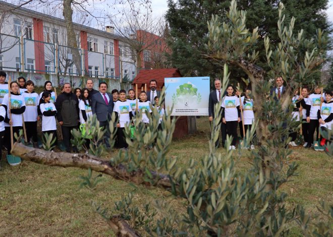 Gazze’de Yaşamını Yitiren Çocuklar Anısına Sakarya’da Okul Bahçelerine 6.000 Fidan Dikildi