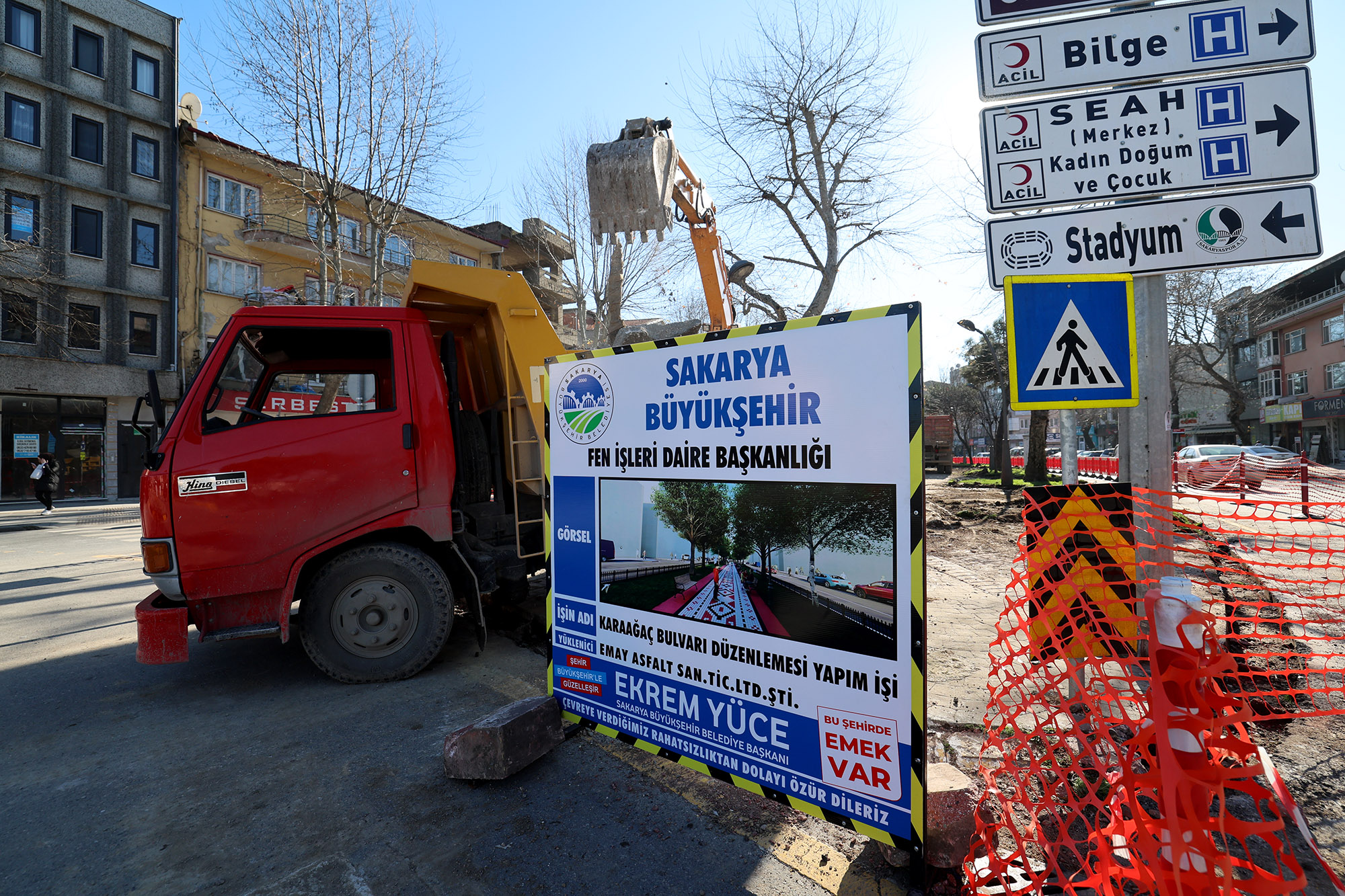 Başkan Yüce “başladık” diyerekduyurdu: “Karaağaç bambaşka olacak”