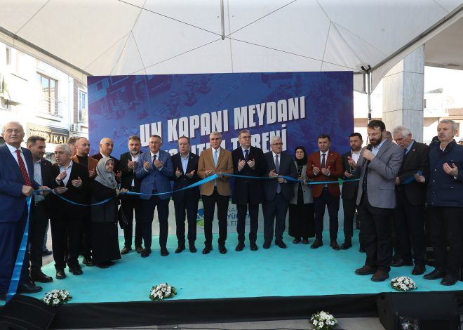 Unkapanı Meydanı 1 milyonSakaryalının hizmetinde: “Sakarya’mızayakışır bir proje oldu”