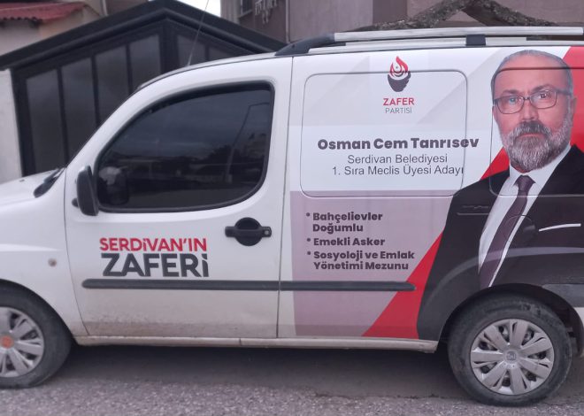 Osman Cem Tanrısev seçim çalışmalarına hızla devam ediyor