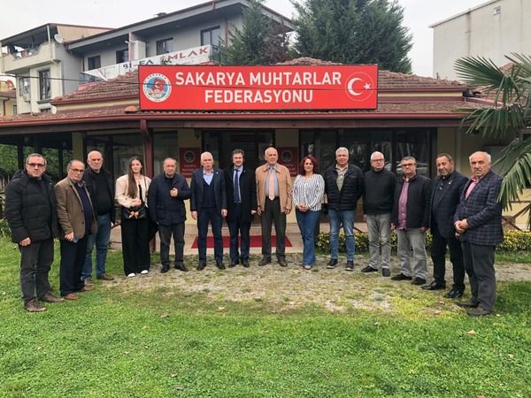 Başkan Adayı Levent Şener’den Muhtarlar Federasyonuna ziyaret