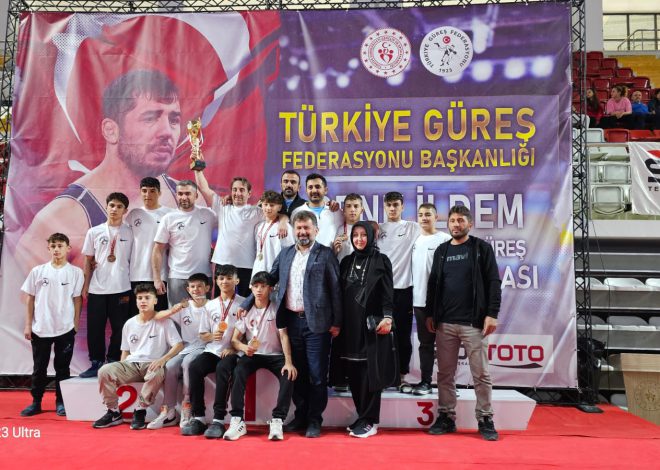 U15 GREKOROMEN GÜREŞ TÜRKİYE ŞAMPİYONU HENDEK OLİMPİK SPOR KULÜBÜ