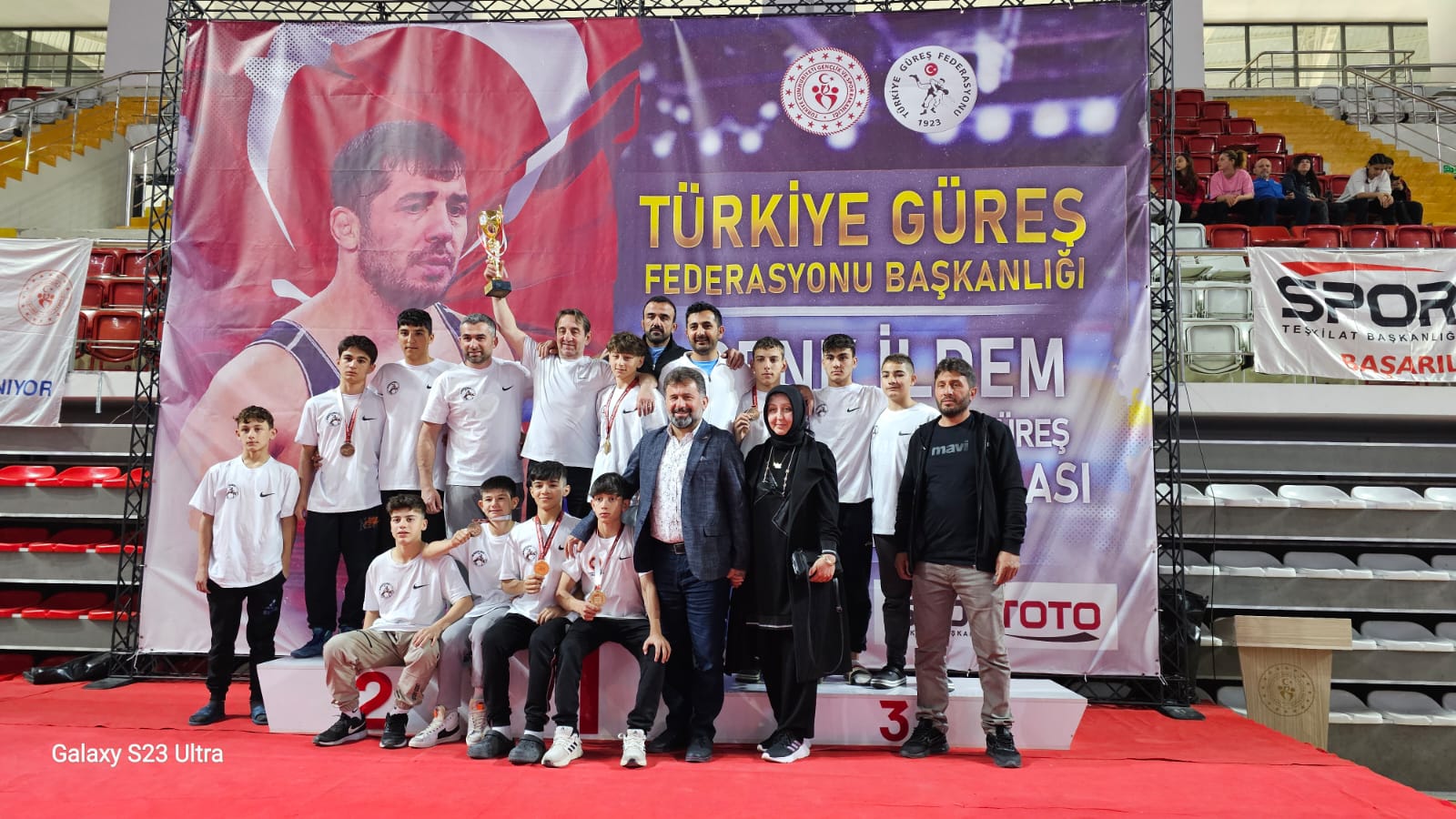 U15 GREKOROMEN GÜREŞ TÜRKİYE ŞAMPİYONU HENDEK OLİMPİK SPOR KULÜBÜ