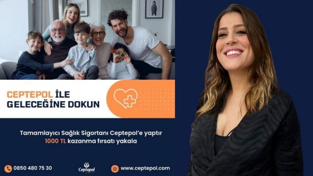 CEPTEPOL.COM’a Sağlık Sigortası yaptıranlara 1000 TL’ye varan indirim