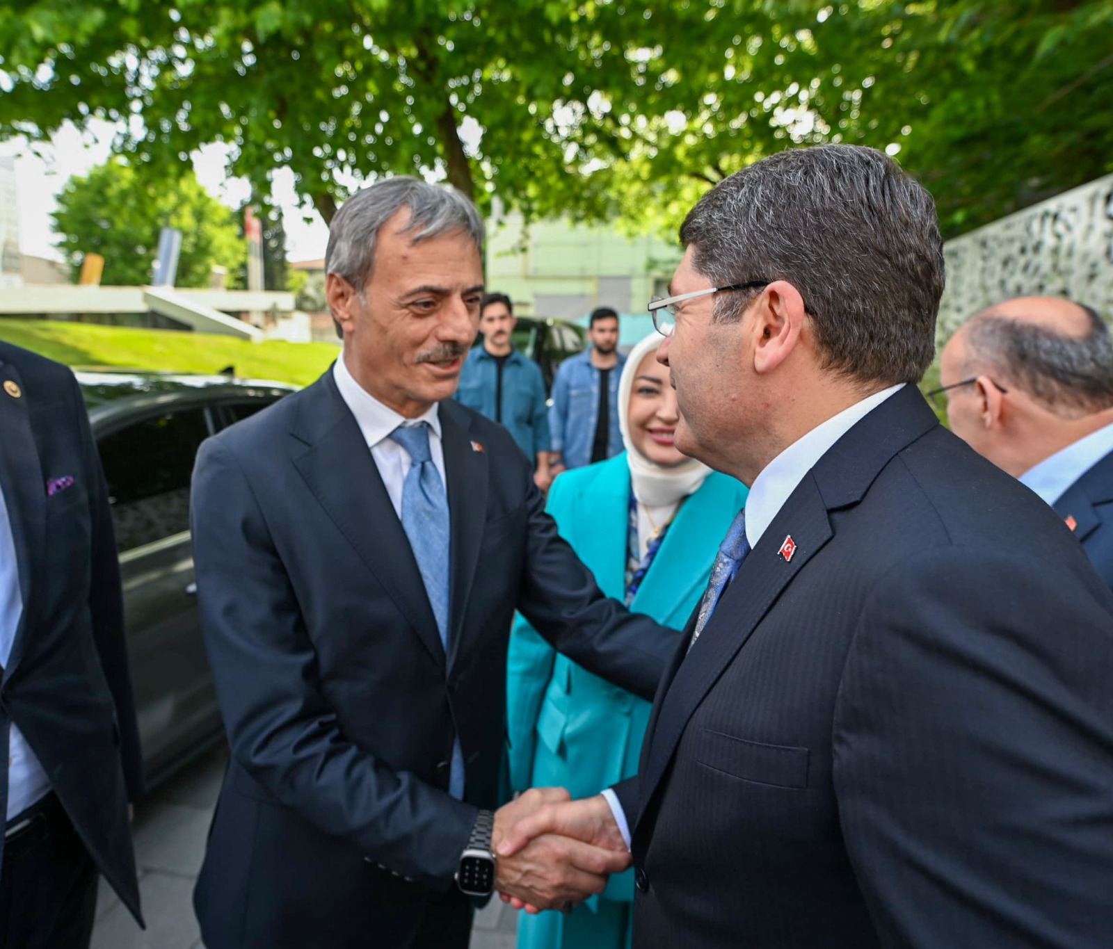 Başkan Alemdar Adalet Bakanı Tunç’u ağırladı