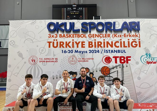 Basketbol Türkiye Üçüncüleri Sakarya’ dan