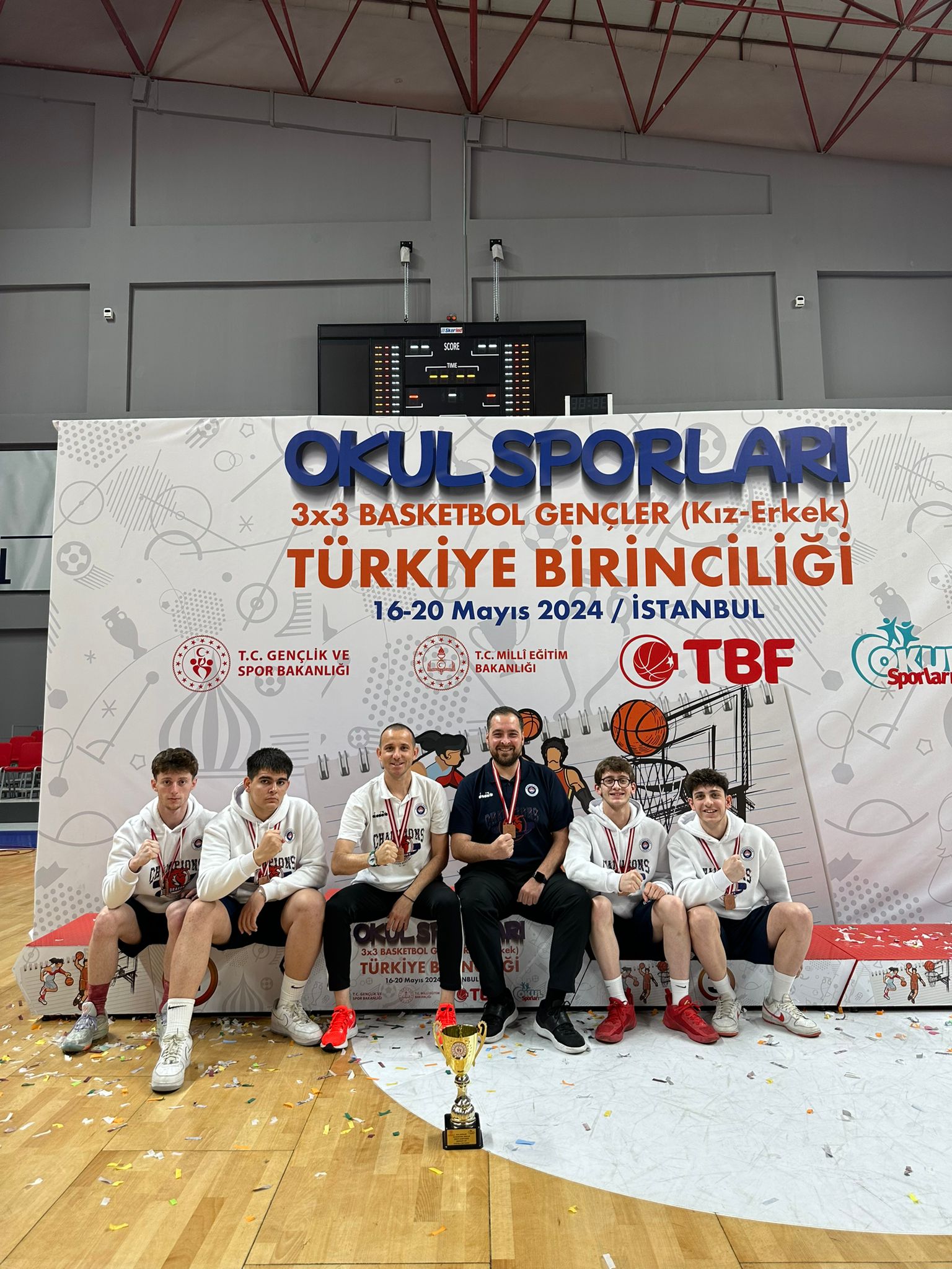 Basketbol Türkiye Üçüncüleri Sakarya’ dan