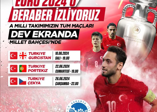 Büyükşehir EURO2024 için dev ekran kuruyor