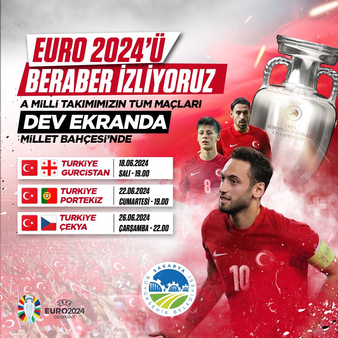 Büyükşehir EURO2024 için dev ekran kuruyor