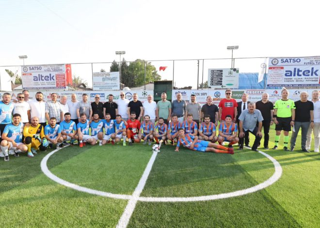 SATSO 7. Meslek Komitesi Geleneksel Futbol Turnuvası başladı