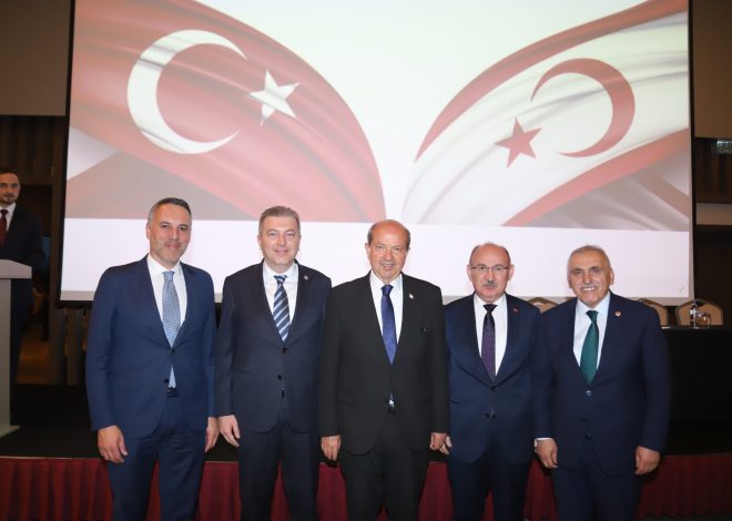 KKTC Cumhurbaşkanı Ersin Tatar, Sakaryalı İş adamlarıyla buluştu