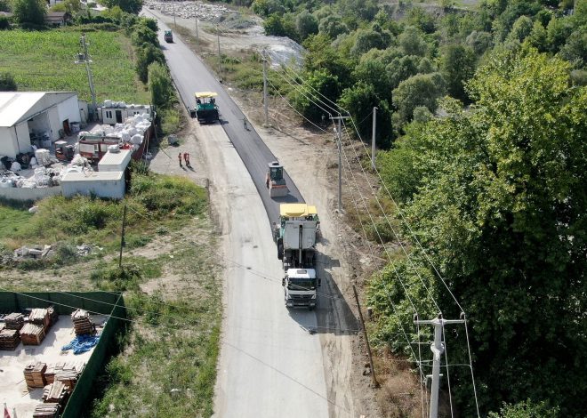 Akçay’a giden yol Büyükşehirle sil baştan