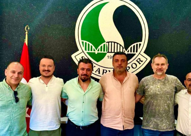 Tuzla Sakaryalılar Derneği’nden Sakaryaspor Başkanı’na ziyaret