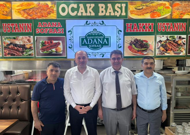 Geyve Belediye Başkanı Selçuk Yıldız’dan Hakkı Usta’nın Adana Sofrası’na ziyaret