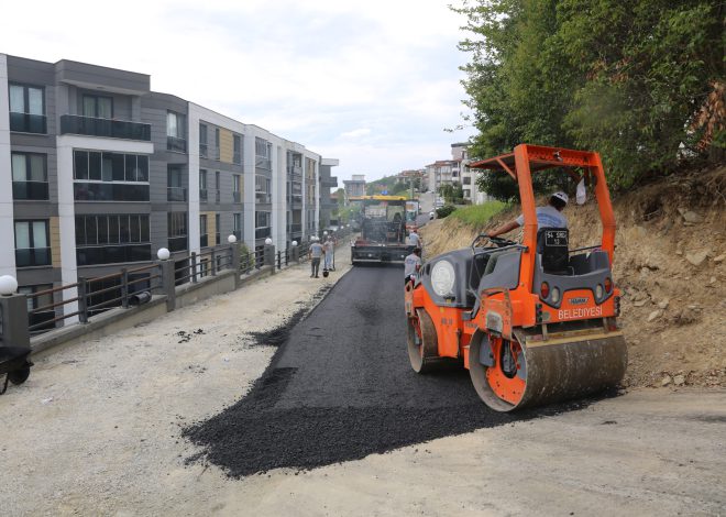 Beşköprü’ye Sıcak Asfalt Dokunuşu