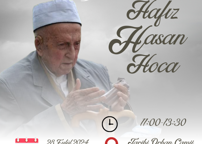 HAFIZ HASAN HOCA DUALARLA ANILACAK