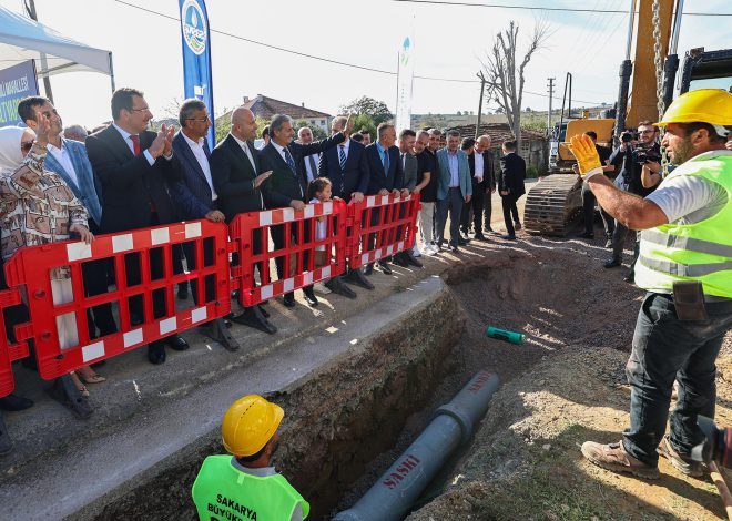 25 milyon liralık altyapı yatırımı hayırlı olsun: Daha yaşanabilir ve güzel bir Sakarya için…