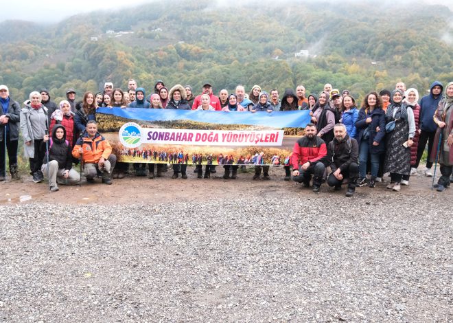 Doğa aşıkları sonbaharın ilk rotasını güneye çevirip doğal cennet Doğançay’ı keşfetti