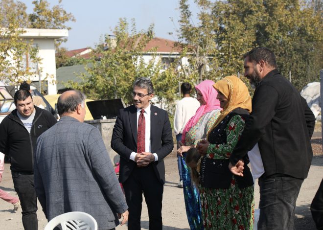 “VATANDAŞLARIMIZ İÇİN BURADAYIZ”