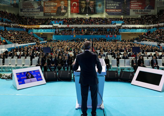 Başkan Yusuf Alemdar, AK Parti İl Kongresi’nde konuştu;