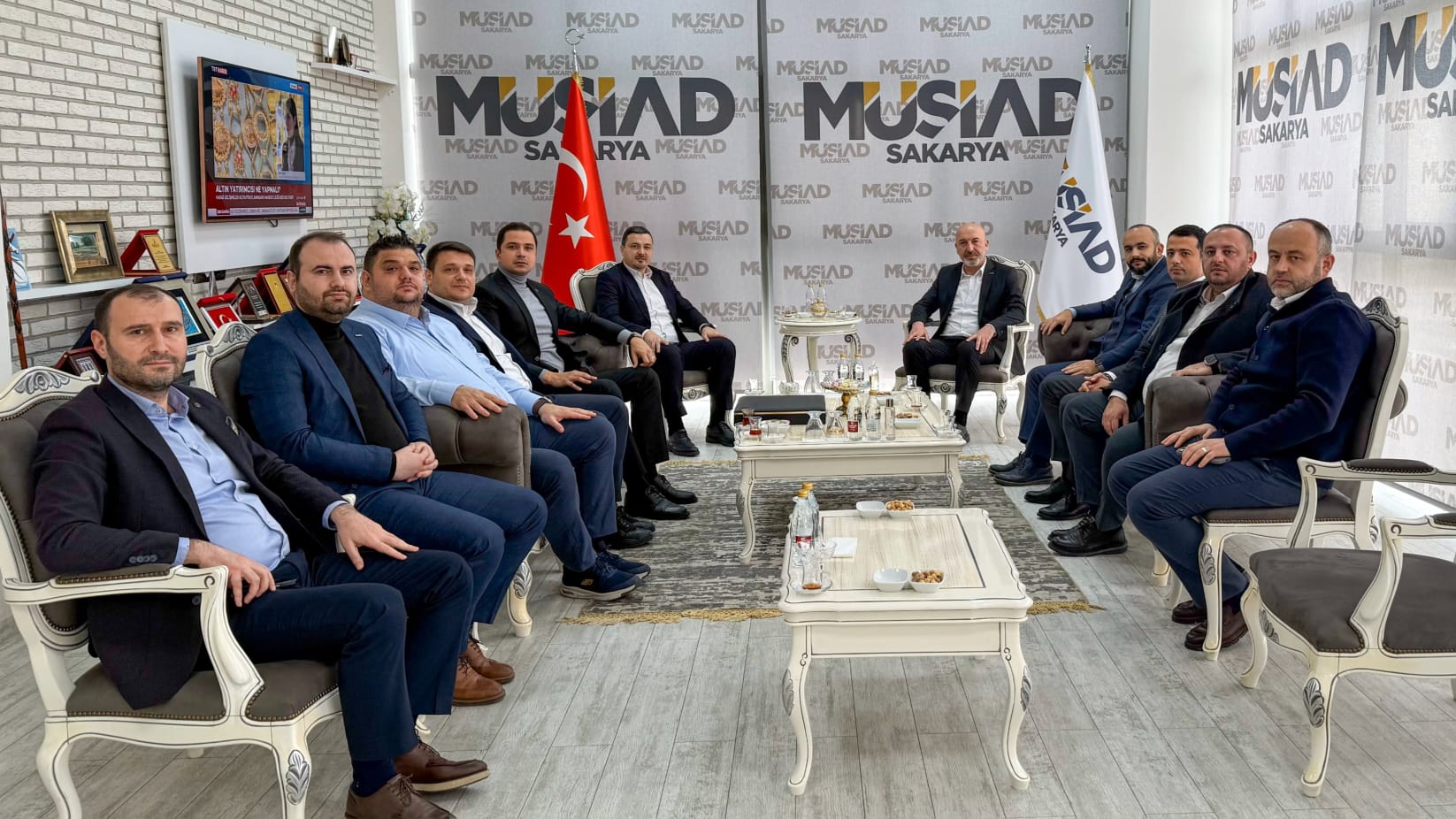 SakaryaGİAD’dan MÜSİAD Sakarya’ya hayırlı olsun ziyareti